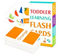 Number Flash Cards, Educational Flash Cards for Toddlers 3-6 Years, Cards Set, Numbers, Letters, Colours & Shapes, Preschool Teaching Aid, Kids Number Cards Learning Toys