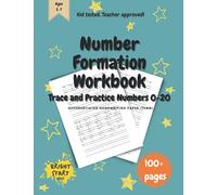 Number Formation Workbook: Trace and Practice Numbers 0-20 (Bright Start Press Early Learners Series)