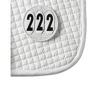 Number holder for riding saddle pad Waldhausen