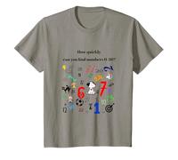 Number Hunt Maths Game for Kids T-Shirt