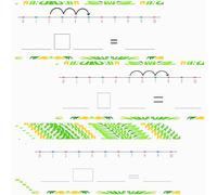 Number Line Dry Erase Boards, 0-10 Counting Math Cards, 5”x7.9”, 10-Pack, White, for Kids, Students, Teacher Supplies, Back to School