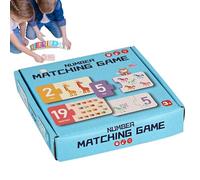 Number Matching Game - Alphabet Number Educational Toys - Sight Words Preschool Fine Motor Toys - for Toddler Girls Kids Kindergarten Preschool Classroom Home Playroom Birthday