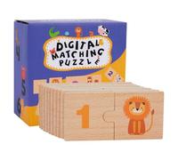 Number Math Game - 1-10 Wooden Number Game | Early Learning Tool, Award Winning Toys, Educational Counting Toys, Educational Supplies