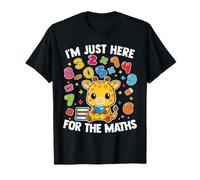 Number Maths Costume for Kids Cute Giraffe Math Day T-Shirt