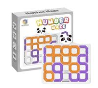 Number Maze, Number Maze Game for Kid, Educational Playgame Interactive Toy for Preschoolers Develop Skills School Boy Home Playtime Hand-Eye Coordination Travel Girl
