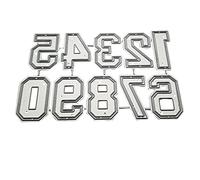 Number Metal Cutting Dies Stencil Scrapbooking Album Paper Card Template Mold Embossing Craft Decoration Scrapbooking Die Cuts