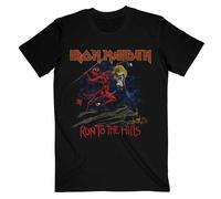 Number of the Beast Run To The Hills T Shirt Iron Maiden Black XXL