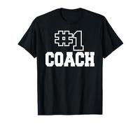 Number One Coach No. 1 Manager Sports Teacher Highschool T-Shirt
