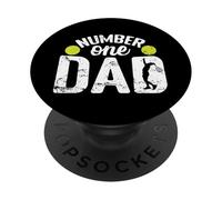 Number One Dad Tennis PopSockets Adhesive PopGrip