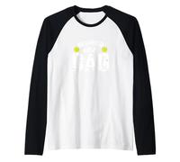 Number One Dad Tennis Raglan Baseball Tee