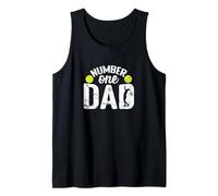 Number One Dad Tennis Tank Top