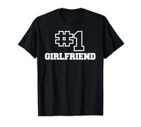 Number One Girlfriend No. 1 Best Wife #1 Spouse Womens T-Shirt