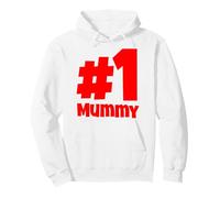Number One Mummy - Red Version Pullover Hoodie