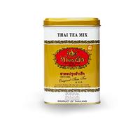 Number One Original Thai Tea Mix ChaTraMue Thai Tea for Boba Tea, Hot Tea, Iced Tea (Gold Label 50 Tea Bags)