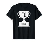 Number One Uncle T-Shirt Funny Family Uncles Gift Top Tee T-Shirt