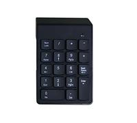 Number Pad Portable Mini USB 2.4GHz 18-Key Financial Accounting Numeric Keypad Extensions Computer Accessories Compatible for Laptop/Notebook PC Computer
