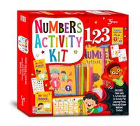 Number Picture Activity: Kit Explore Letters with Colouring Pad, Book for Toddlers, Kindergarten, Preschoolers, Ages 3+, Hello Friend Books Learning Series