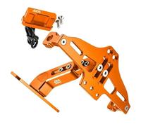 Number plate Accessories Motorcycle Accessores Rear License Plate Mount Holder For H-ONDA CB600 F CB600F HORNET 1998 1999 2000 2001 2002-2006 2003 2004 2005(Orange)