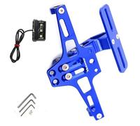 Number plate Accessories Motorcycle Adjustable Rear Tail Tidy License Plate Holder For H-ONDA CBR 1000RR 2004-2019 2018 2017 2016 2015 2014 2013 2012 2011 2010 2009(Blue)