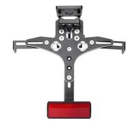 Number plate Accessories Motorcycle CNC Aluminum Adjustable License Plate Mount Holder Bracket With Brake Light For KAWASAKI Z1000 Z 1000 2010 2011 2012 2013