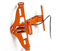 Number plate Accessories Motorcycle Rear Tail Fender Tidy License Plate Holder Eliminator Bracket Kit For Y-AMAHA XSR900 ABS 2014 2015 2016 2017 2018 2019 2020 2021(Orange)
