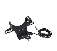 Number Plate Bracket For Kawasaki For ER-6N For ER-6F 2012-2016 Motorcycle Rear Tail Tidy Fender Eliminator License Plate Holder Bracket License Plate Holder
