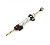 Number Plate Holder Adjustable Motorcycle Steering Shock Absorber 252mm 345mm Stabilizer Fit For Honda Fit For Kawasaki Fit For Yamaha License Plate Holder(345mm Aluminum alloy)