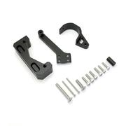 Number Plate Holder Fit For Zero 10X Scooter Steering Stabilizer Damper Bracket Front Wheel Shock Absorber Modification Bracket License Plate Holder(Only Bracket)