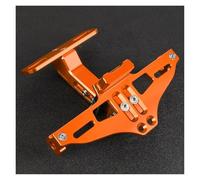 Number Plate Holder For Keeway For RKF 125 For RKF125 2018-2023 2022 2021 2020 2019 Motorcycle Accessores Rear License Plate Mount Holder Turn Signal Lights Mount License(Orange)