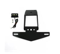 Number Plate Holder For Z650 For Ninja 650 2017 2018 2019 2020 2021 2022 Motorcycle License Plate Holder Bracket Tail Tidy Fenders Eliminator With Light(Type B)
