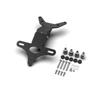 Number Plate Holder Motorcycle For Tmax For T-MAX 560 For Tmax560 2022-2025 2024 Adjustable License Plate Relocation Bracket Fender Eliminator Kit Plate Holder(A black no light)