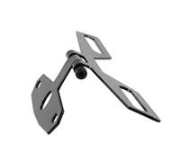 Number Plate Holder Motorcycle License Plate Bracket Taillight Mount Support Folding Number Plate Frame Holder Mount Universal Accessories