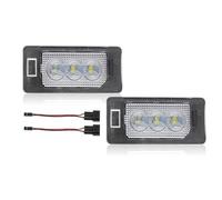 Number Plate Lamp For BMW E39 E46 E60 E61 E70 E71 E90 E91 E92 F10 2PCS LED License Plate LightRear Error Free Number Plate Lamp Replacement