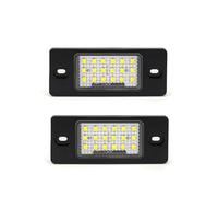 Number Plate Lamp For VW For Touareg Mk1 02-10 For Passat B5.5 For Golf 4/5 Wagon Error LED License Number Plate Light Lamp 2pcs Car Rear License Plate Lamps