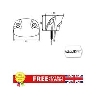 Number Plate Light - 2KA 357 013-001 OE 2KA 357 013-001 Genuine Hella