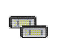 Number Plate Light For BMW For Mini For Cooper For ONE R50 For Convertible R52 S R53 LED License Plate Light Canbus Number Lamp No Error 2piece License