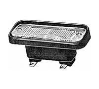 HELLA 2KA 005 049-007 Licence Plate Light - Halogen - 12V - Fitting/Screw Connection - Lens Colour: Crystal clear - right/left/Outer - Quantity: 252