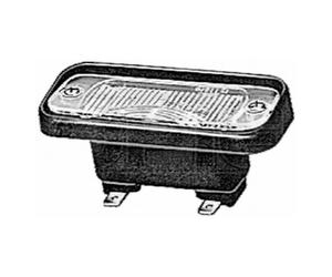 Number Plate Light Lamp 12v Flush FIT HELLA 2KA 005 049-007