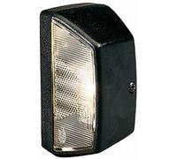 HELLA 2KA 003 389-062 Licence Plate Light - Halogen - 12/24V - Screw Connection - Lens Colour: Crystal clear - Plug: Blade Terminal - left/right/Rear/Outer - Quantity: 1