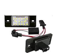 Number Plate Light Lamps For VW For Bora For Golf 4 5 For Passat For Tiguan For Touareg For Mk1 LED Plate Light Lamp Error Free 1J5943021D 1J5943021A
