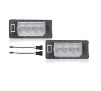 Number Plate Light Licence For BMW E39 E46 E60 E61 E70 E71 E90 E91 E92 F10 2PCS LED License Plate Light Rear Error Free Number Lamp Replacement