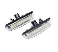 Number Plate Lights For Lexus RX300 RX330 RX350 RX400h HS250h CT200h White License Plate Light Assembly 12V LED Number Plate Lamp Plate Light