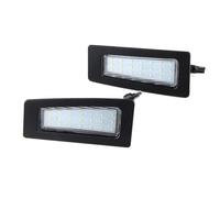 Number Plate Lights For Mazda 3 For Axela 2014-2018 For CX-3 CX3 2016-UP 2Pcs Canbus Error White LED License Plate Light Number Plate Lamp Plate Light
