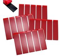 Number Plate Sticky Pads - 20 Strips Extra Strong Double Sided Sticky Pads for Car Number Plates, Heavy Duty Adhesive Pad for Registration & License Plates, Drill-Free Fixing Kit (3mm Thick)