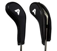 Number Print Golf Iron Club Head Covers Iron Wedge Head Protector Zipper Long Neck 10pcs/set Golf Accessory for Men Women
