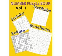 Number Puzzle Books: Volume 1 | 200 Pages | 8.5x 11 inches | Easy to Read | Great gift for any number lover