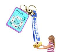 Number Puzzle Keychain Tangram Jigsaw Intelligence Puzzle