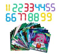Number Puzzles for Kids,Learning Maze with 24 Double-Sided Cards | Wooden Puzzles for Kids | for Age 3+ Boy Girl Classroom Christmas Stocking Stuffers Brain Development Home