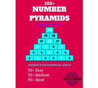 Number Pyramid Timed Test by Puzzlemania: Math Timed Test Puzzles for Kids, Teens, Adults and Seniors. Math Challenge. Fun and Amazing Brain Training Exercise for all. (Numbers and Brain Games)