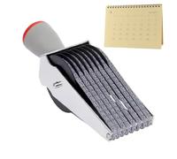 Number Roller Stamp English Letter Number Rolling Wheel Stamp Multi-Function Business Stamp Rotary Stamp Numbered Stamp
